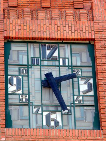 Photographie d'architecture : Poste Thiers. Horloge