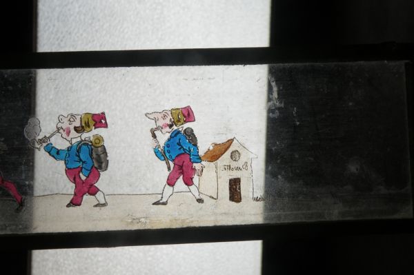 Film : Plaque de verre pour lanterne magique