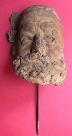 Masque mortuaire : Masque du visage de Victor Hugo