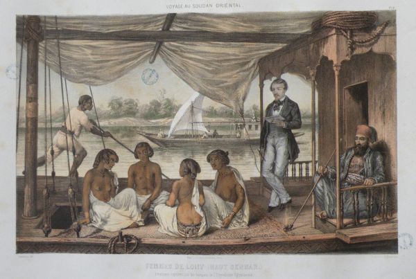 Estampe : Voyages au Soudan oriental et dans l'Afrique septentrionale