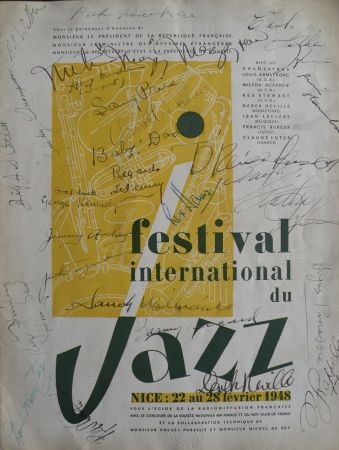 Programme : Programme du 1er festival international de Jazz de Nice