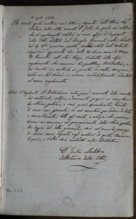 Manuscrit : Chronique de Nice