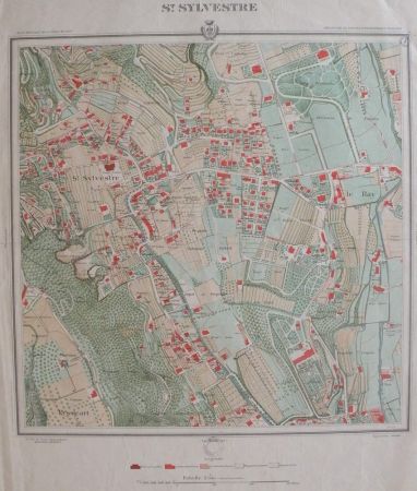 Plan : Plan du quartier de Saint-Sylvestre