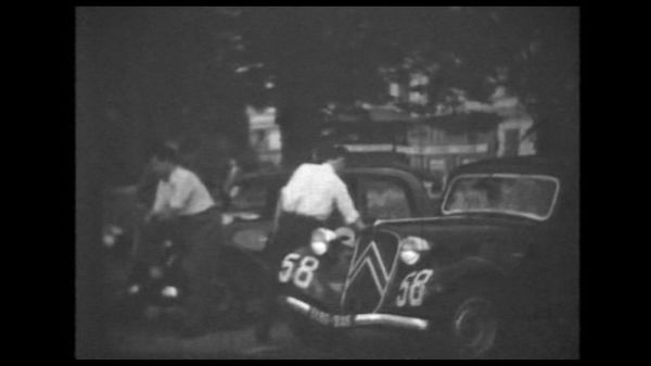 Film amateur : Course automobile dans les rues de Nice