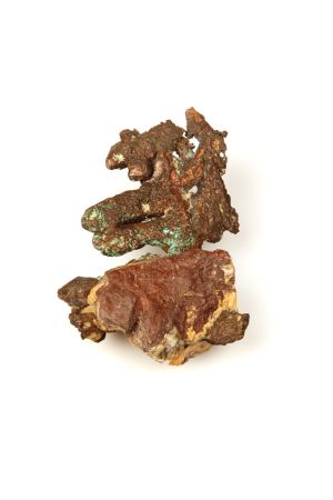 Objet naturalisé : Cuivre natif