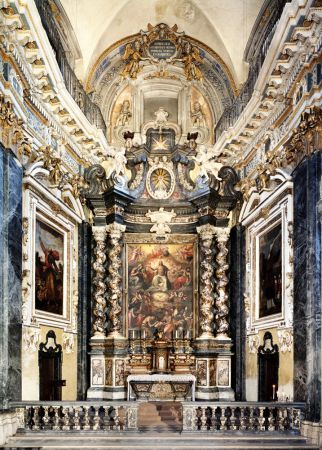 Photographie d'architecture : Cathédrale Sainte-Réparate. Maître autel