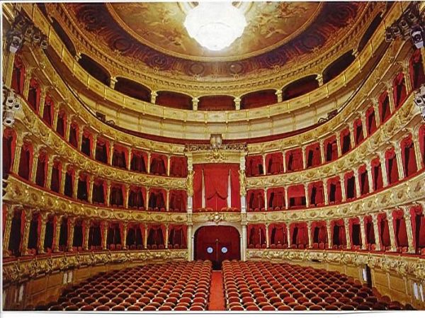 Photographie d'architecture : Opéra. Intérieur : la salle