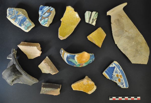 Objet de fouille : Fragments de céramiques