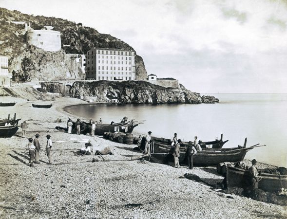 Photographie : Plage des Ponchettes Nice, France